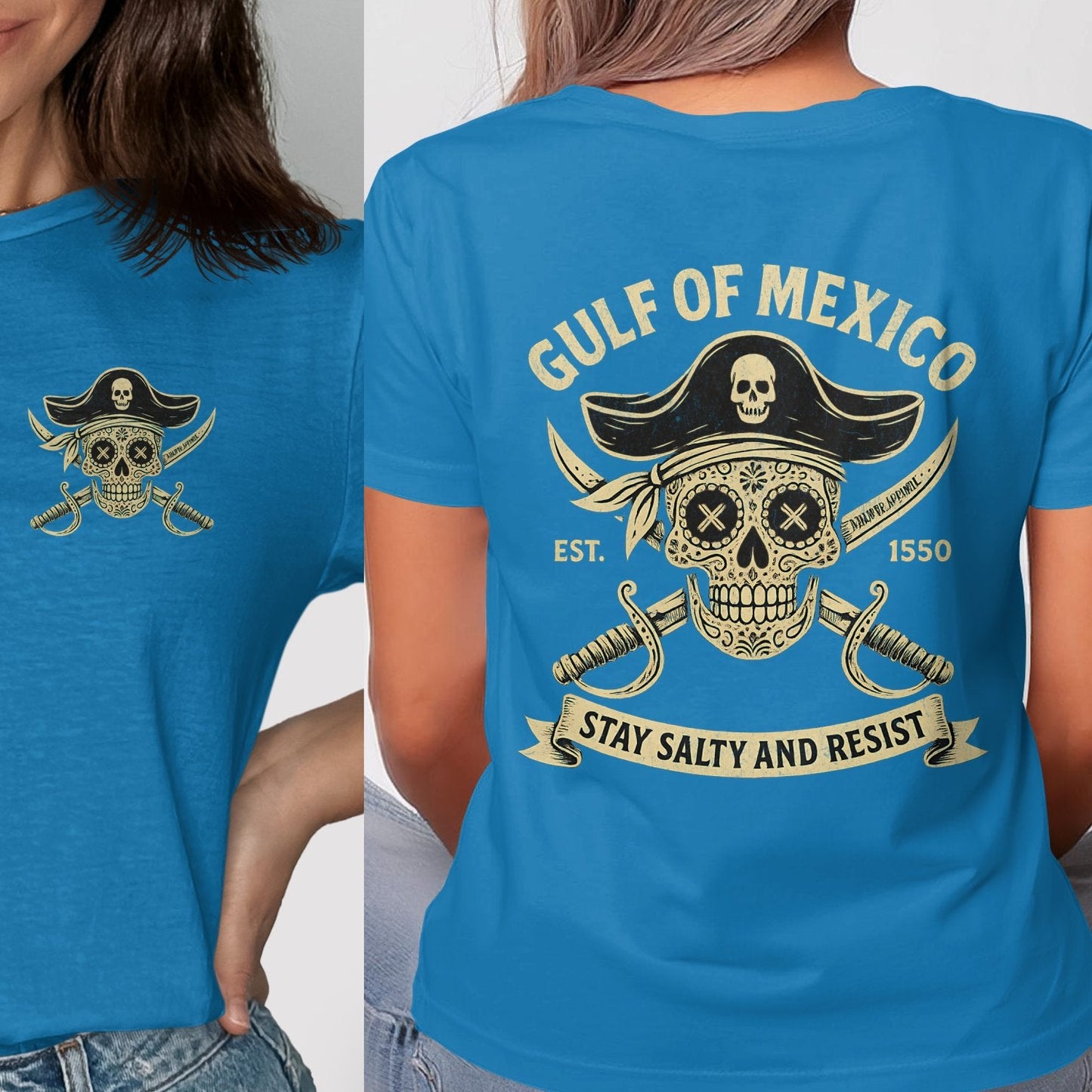Gulf of Mexico Pirate Graphic Tee product