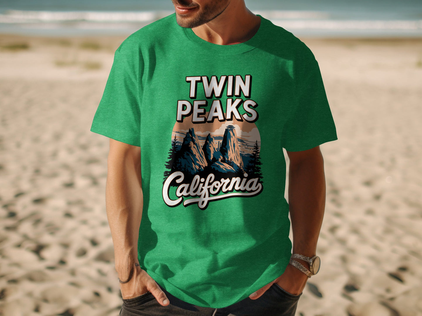 Twin Peaks California Graphic Print T-shirt product type
