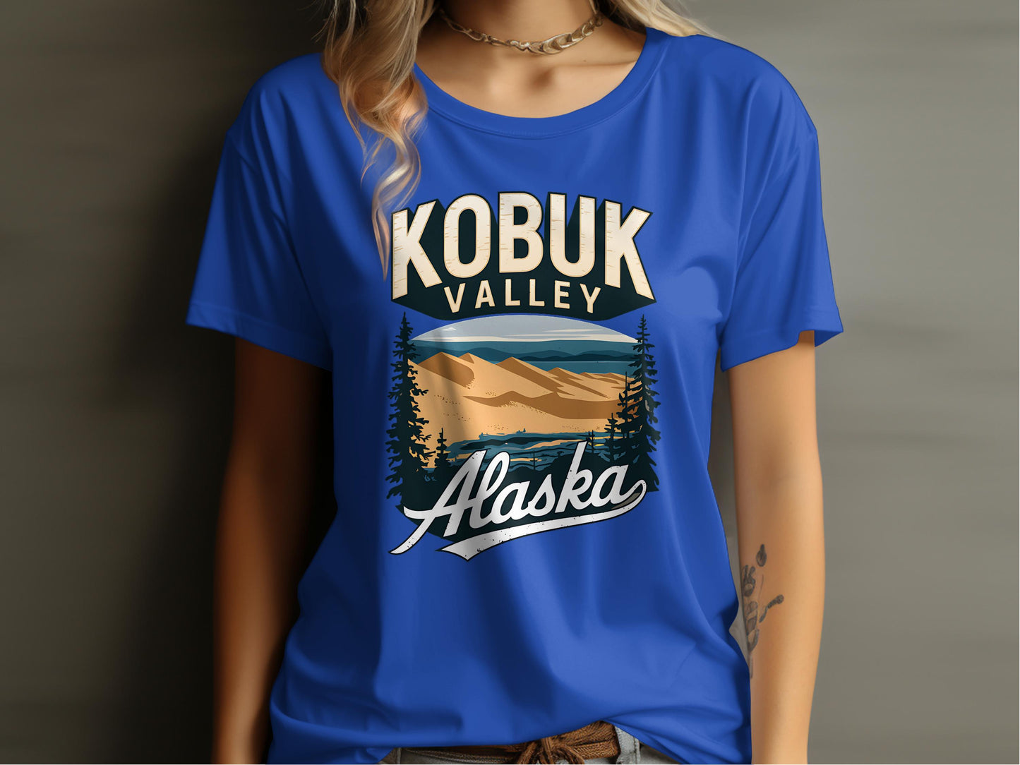 Kobuk Valley Alaska Graphic Printed T-Shirt product type