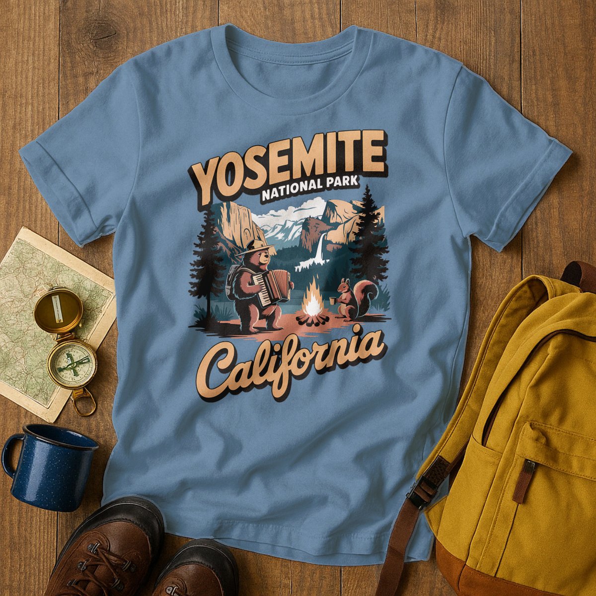 Yosemite National Park California T-Shirt Product