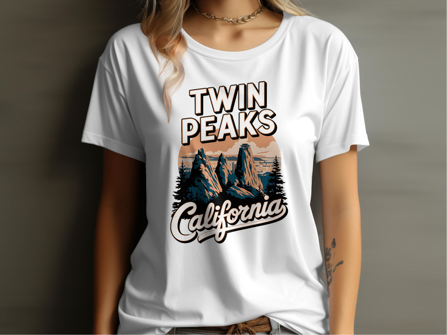 Twin Peaks California Graphic Tee shirt product