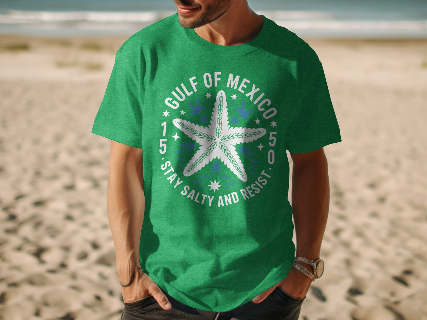Gulf of Mexico Stay Salty And Resist T-shirt product