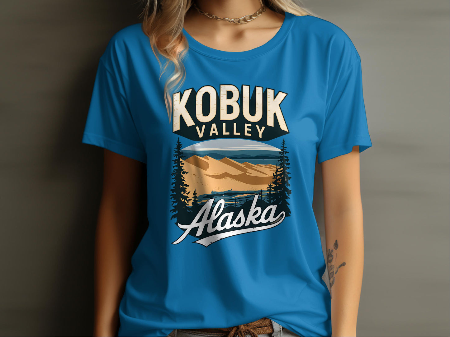 Kobuk Valley Alaska Graphic Print T Shirt product type
