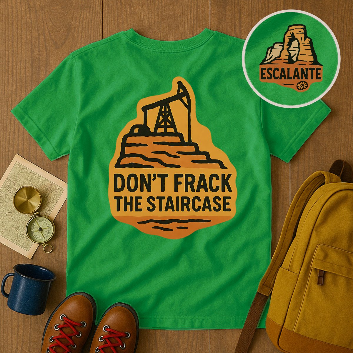 Don't Frack the Staircase Graphic Tee product