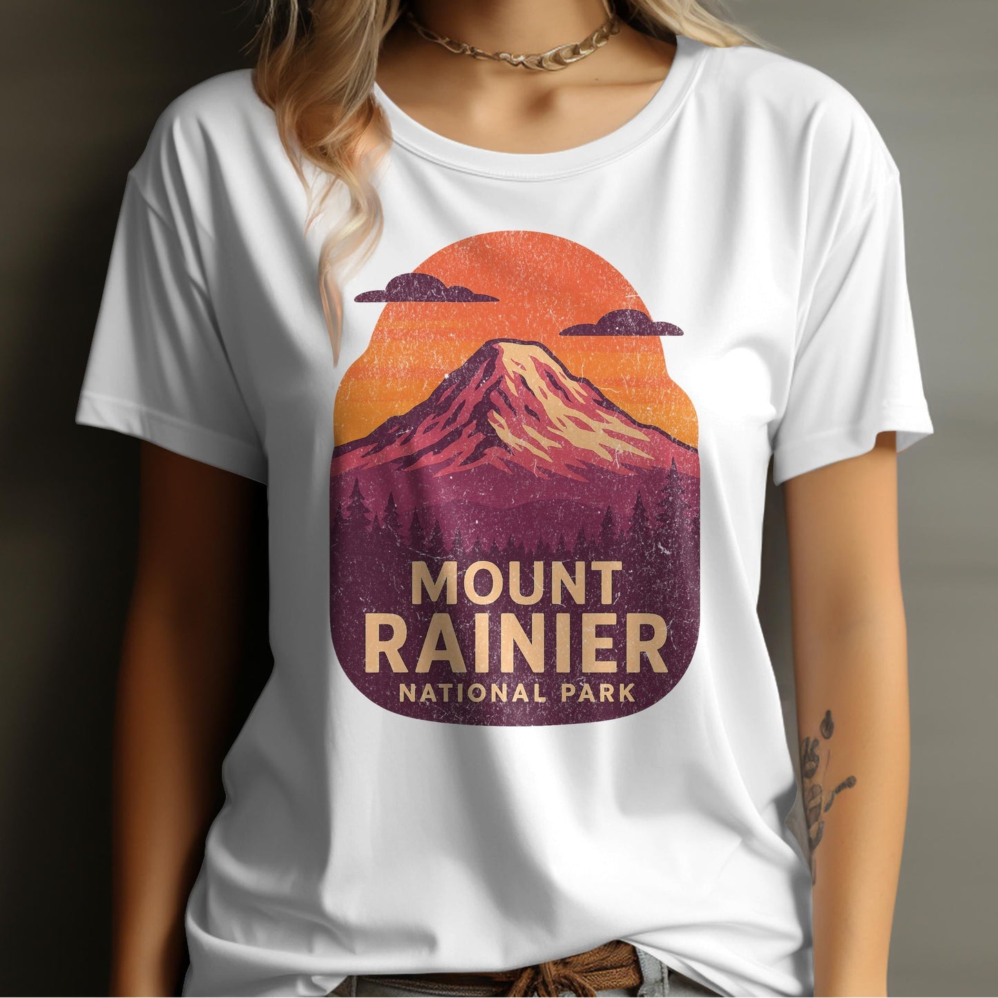 Mount Rainier National Park Graphic Tee product