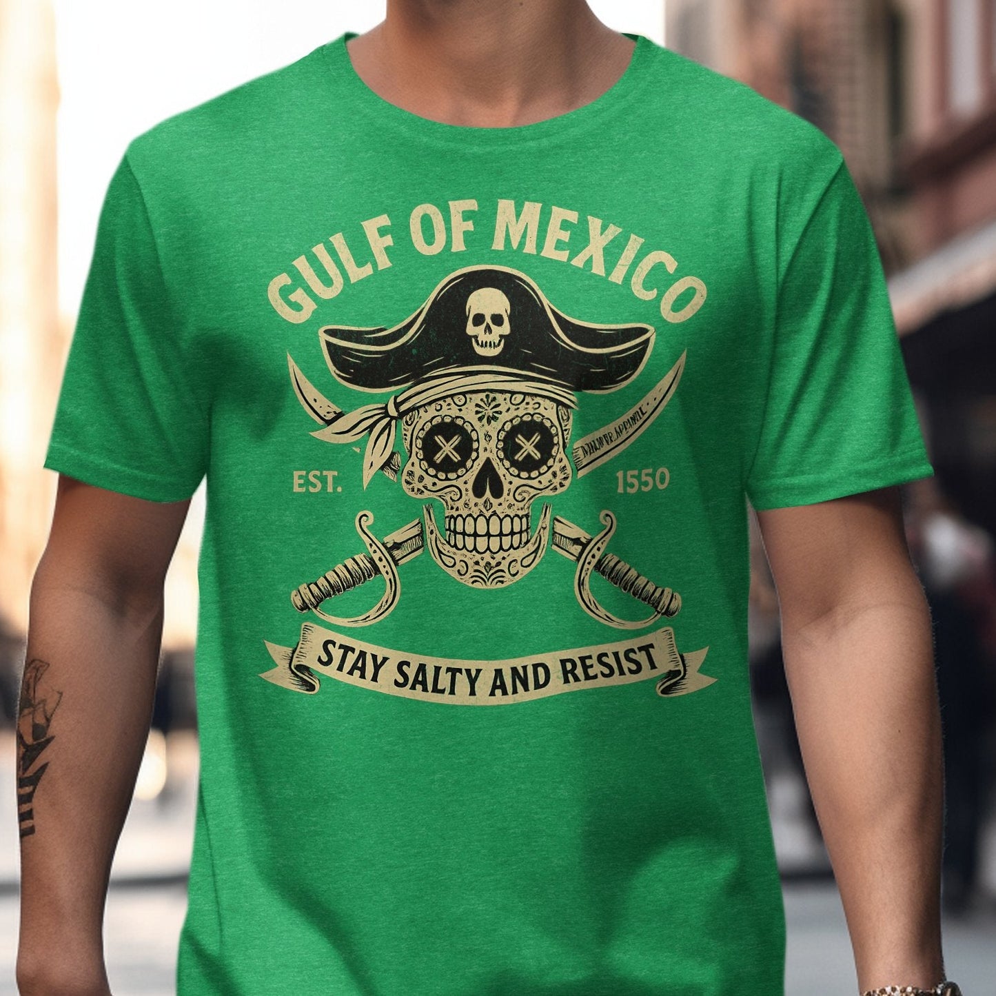 Gulf of Mexico Stay Salty and Resist T-shirt product
