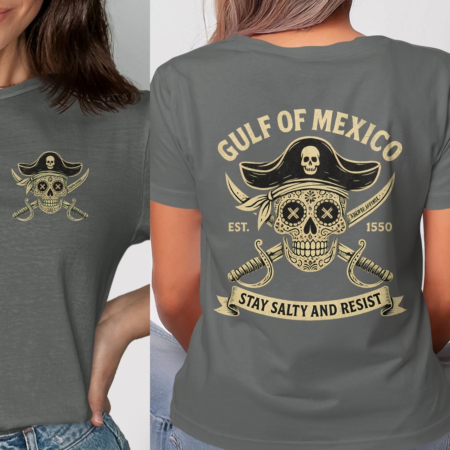Gulf of Mexico Stay Salty and Resist T-Shirt product