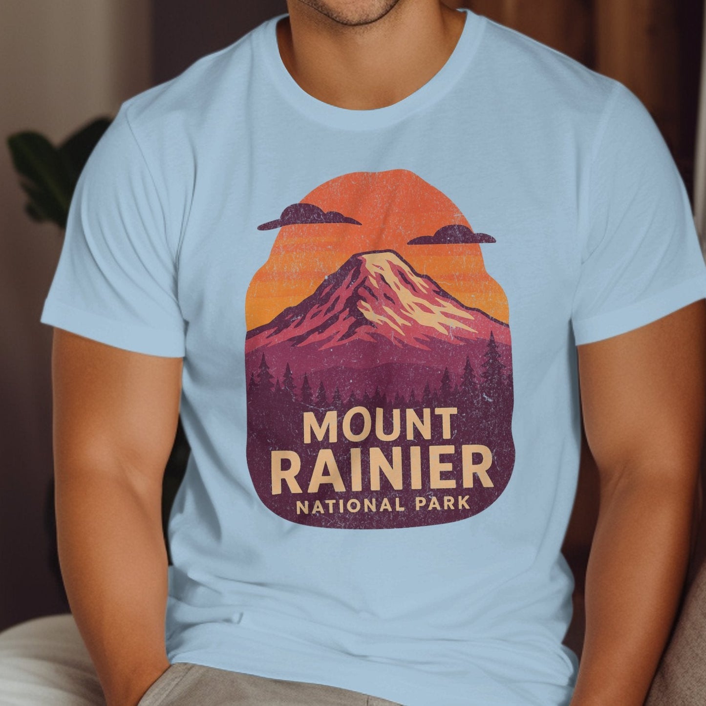Mount Rainier National Park Graphic T-Shirt product type