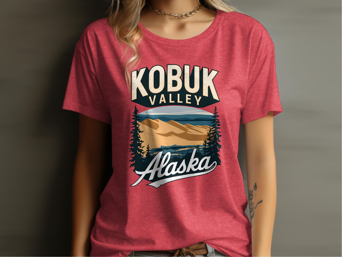 Kobuk Valley Alaska Graphic T-Shirt Product