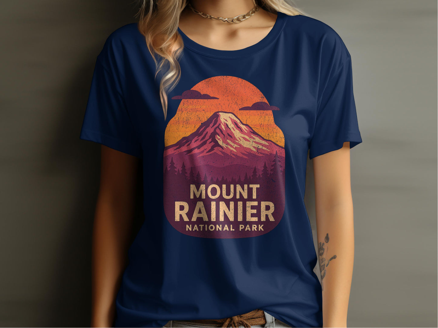 Mount Rainier National Park Graphic Tee product