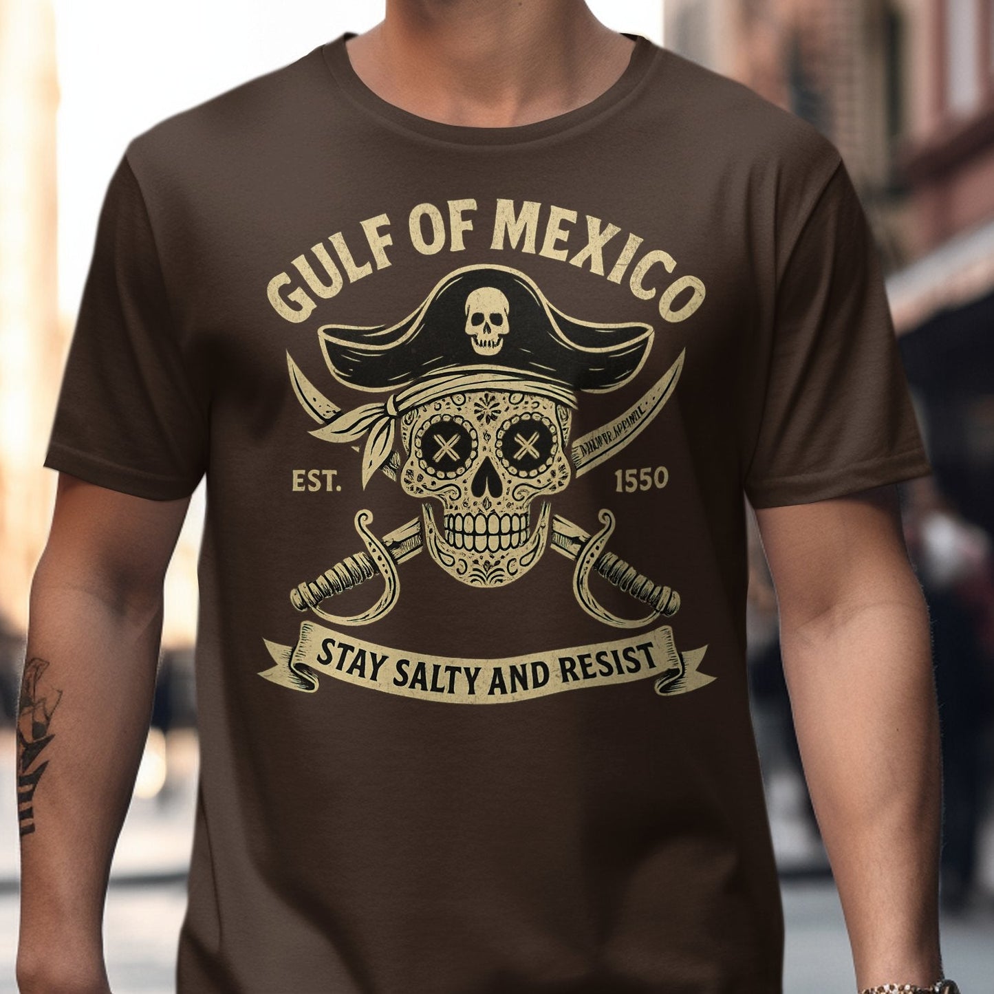 Gulf of Mexico Stay Salty and Resist T-shirt product
