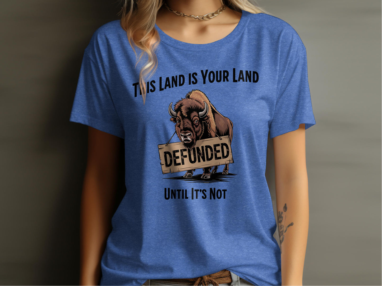This Land Is Your Land Defunded Graphic Tee product