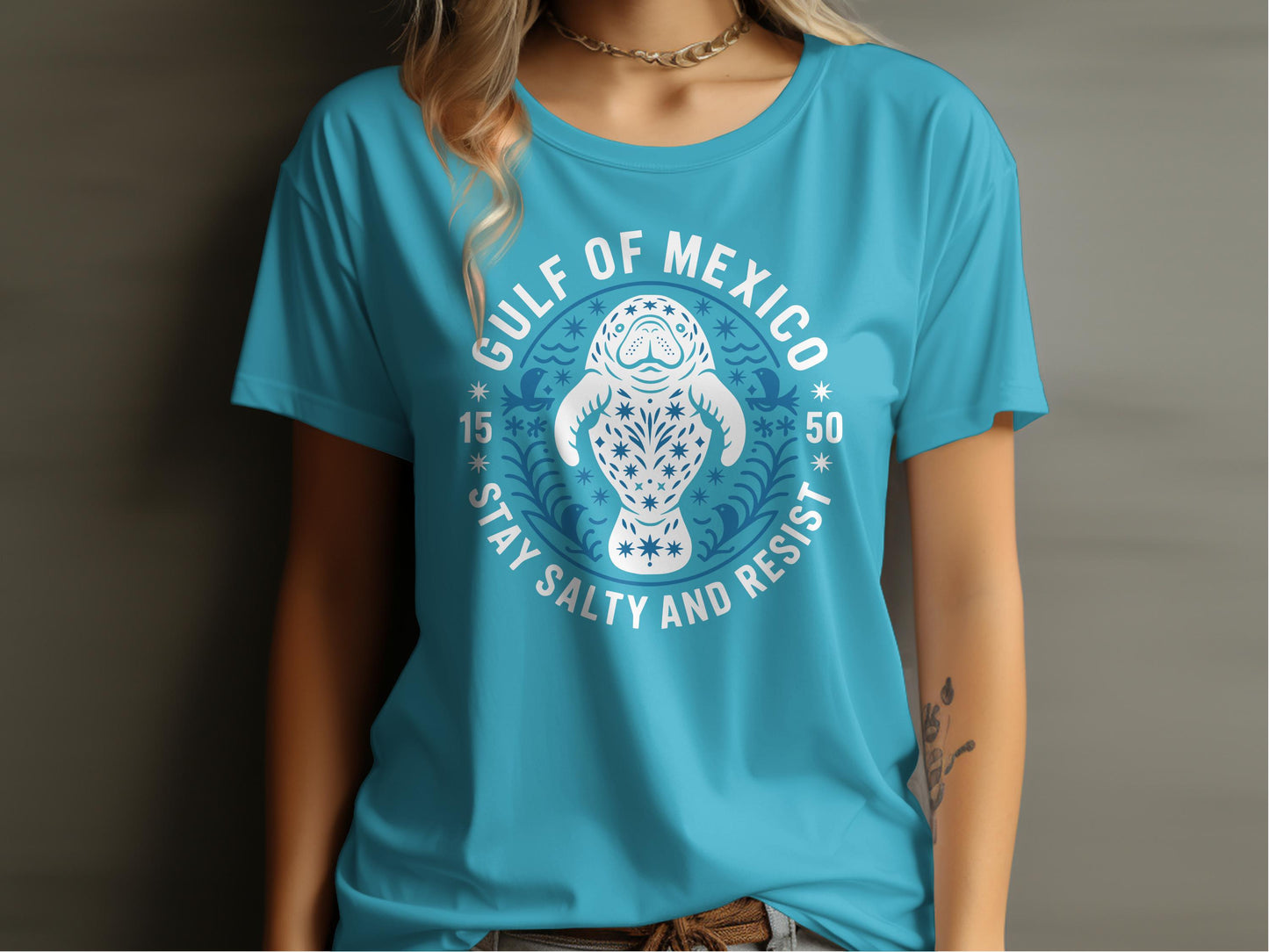 Gulf of Mexico Stay Salty and Resist T-shirt product