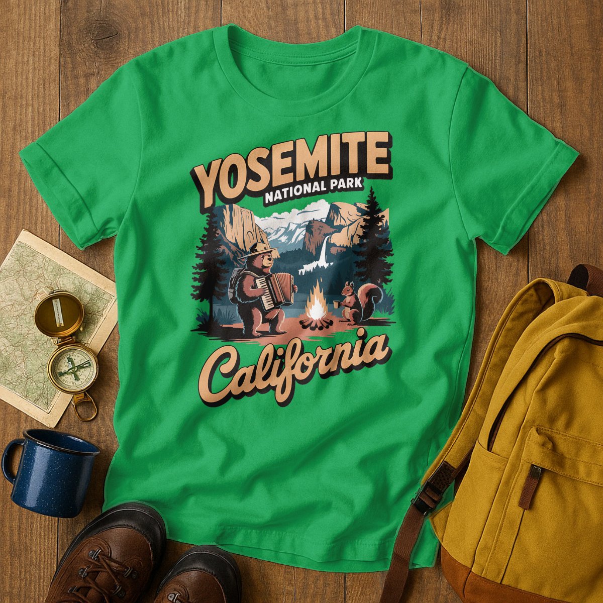 Yosemite National Park Adventure T-Shirt product