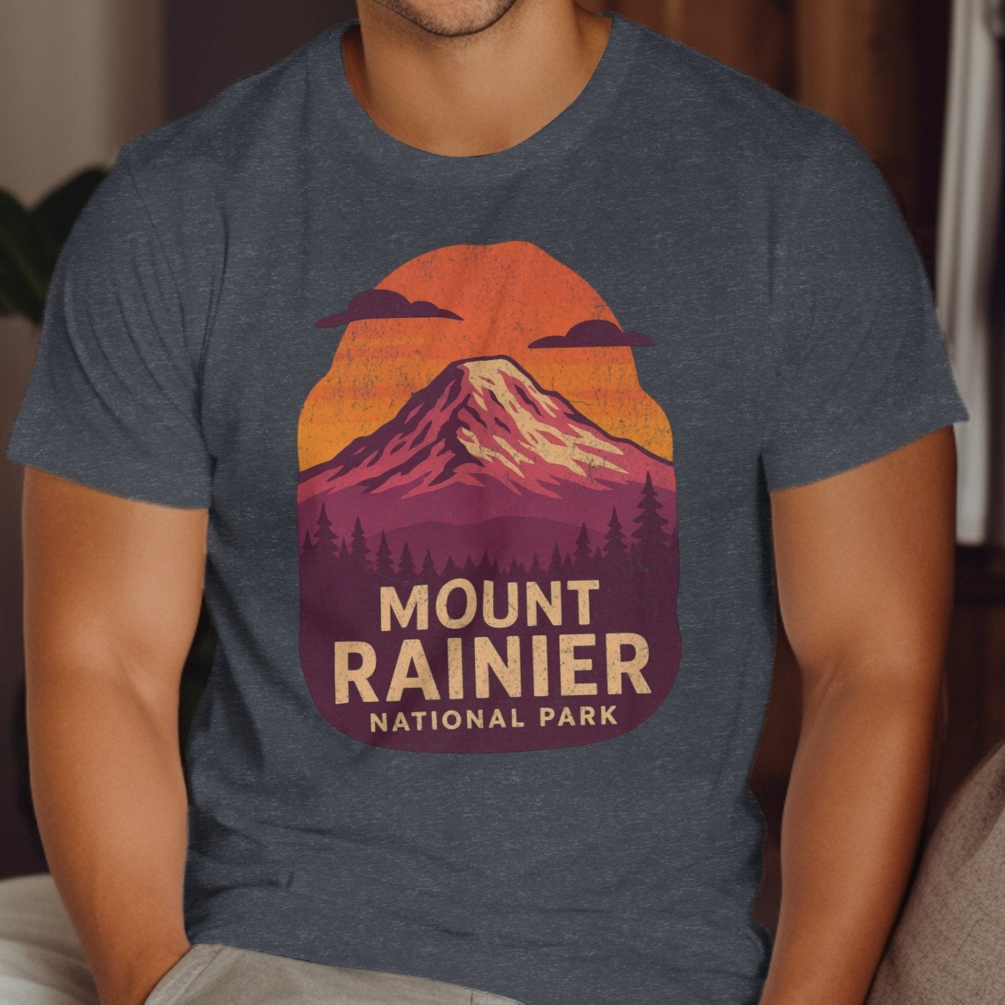Mount Rainier National Park Graphic T-Shirt product