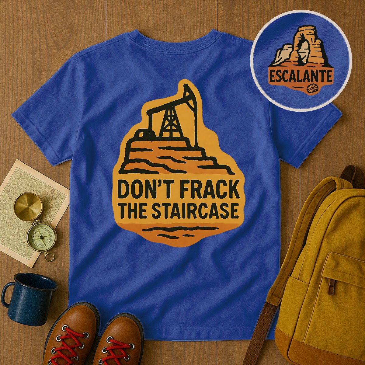 Don't Frack The Staircase Graphic T-Shirt product