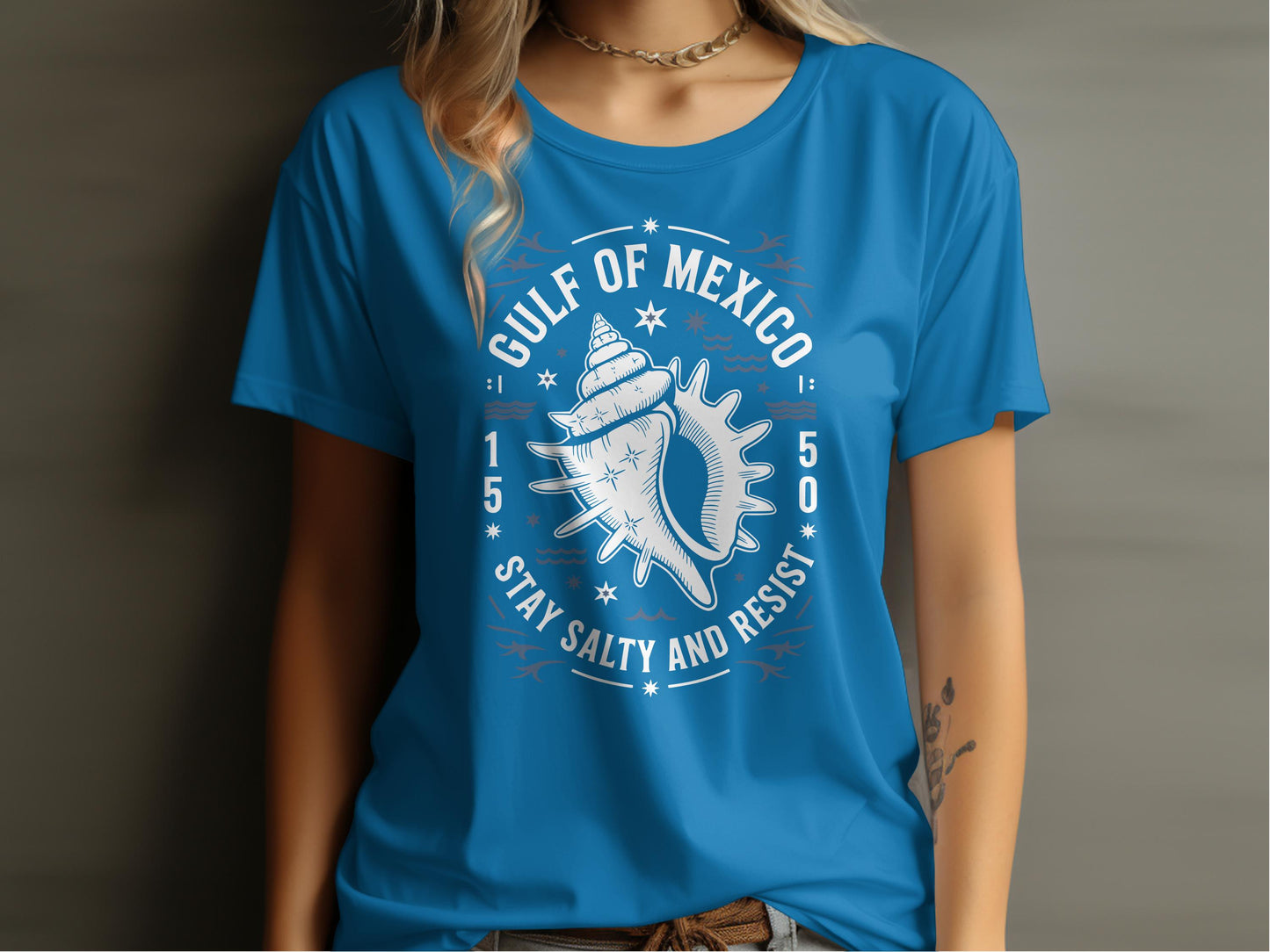 Gulf of Mexico Stay Salty and Resist T-shirt product