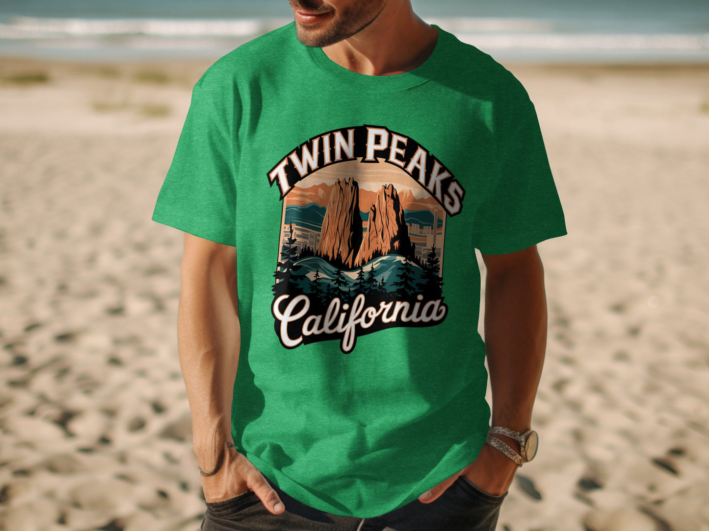 Twin Peaks California Graphic Tee Shirt product type