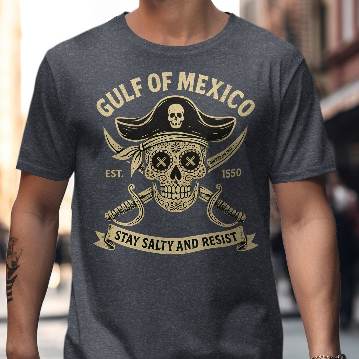 Gulf of Mexico Stay Salty and Resist T-shirt product type