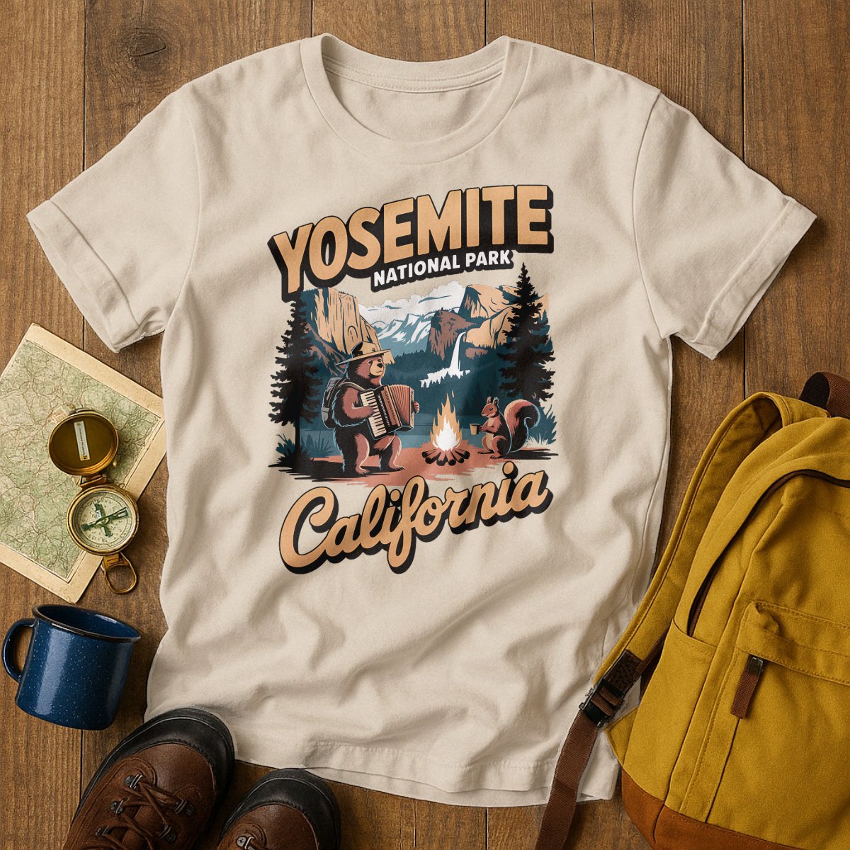 Yosemite National Park California T-shirt product type