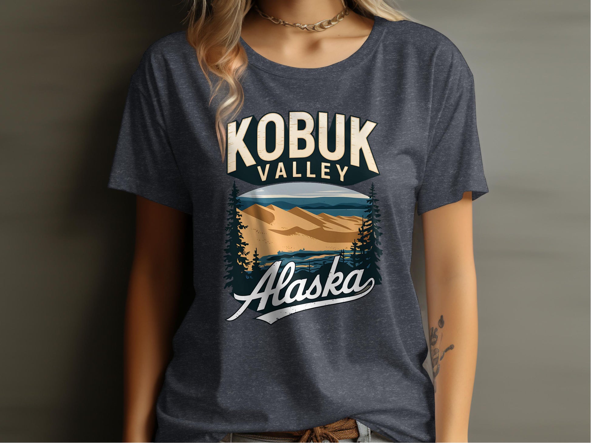 Kobuk Valley Alaska Graphic Print T-shirt product