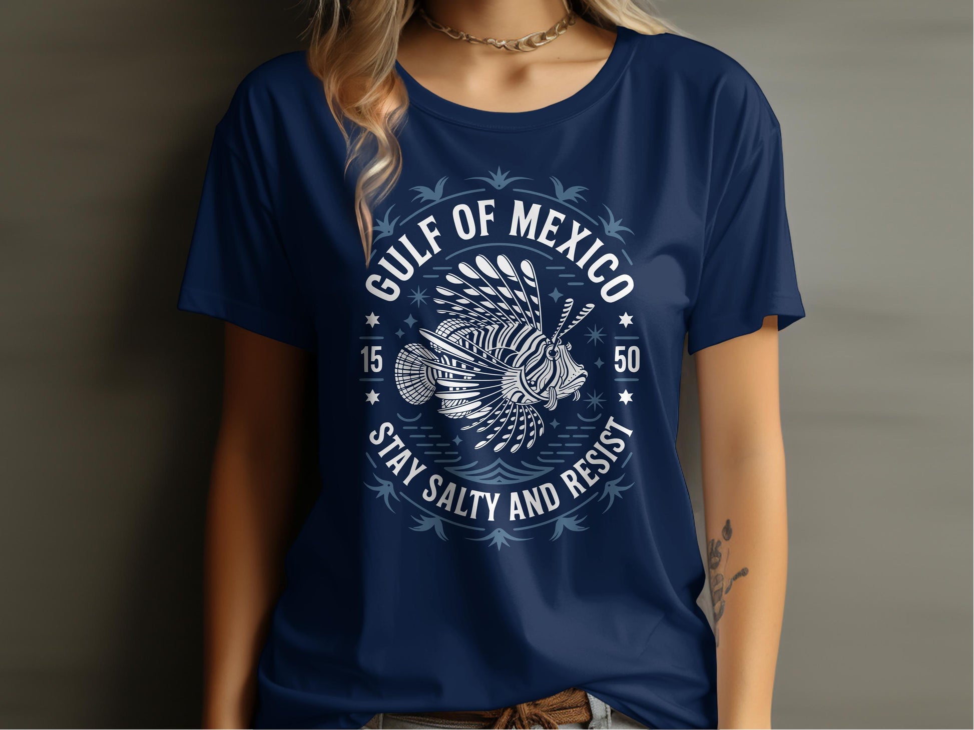 Gulf of Mexico Stay Salty and Resist T-shirt product