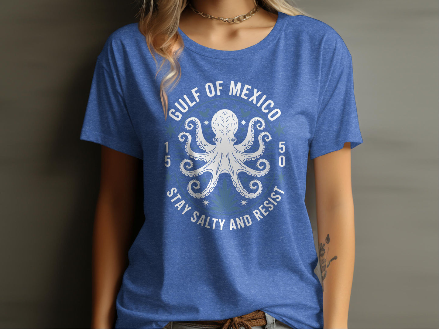 Gulf of Mexico Stay Salty and Resist T-shirt product type