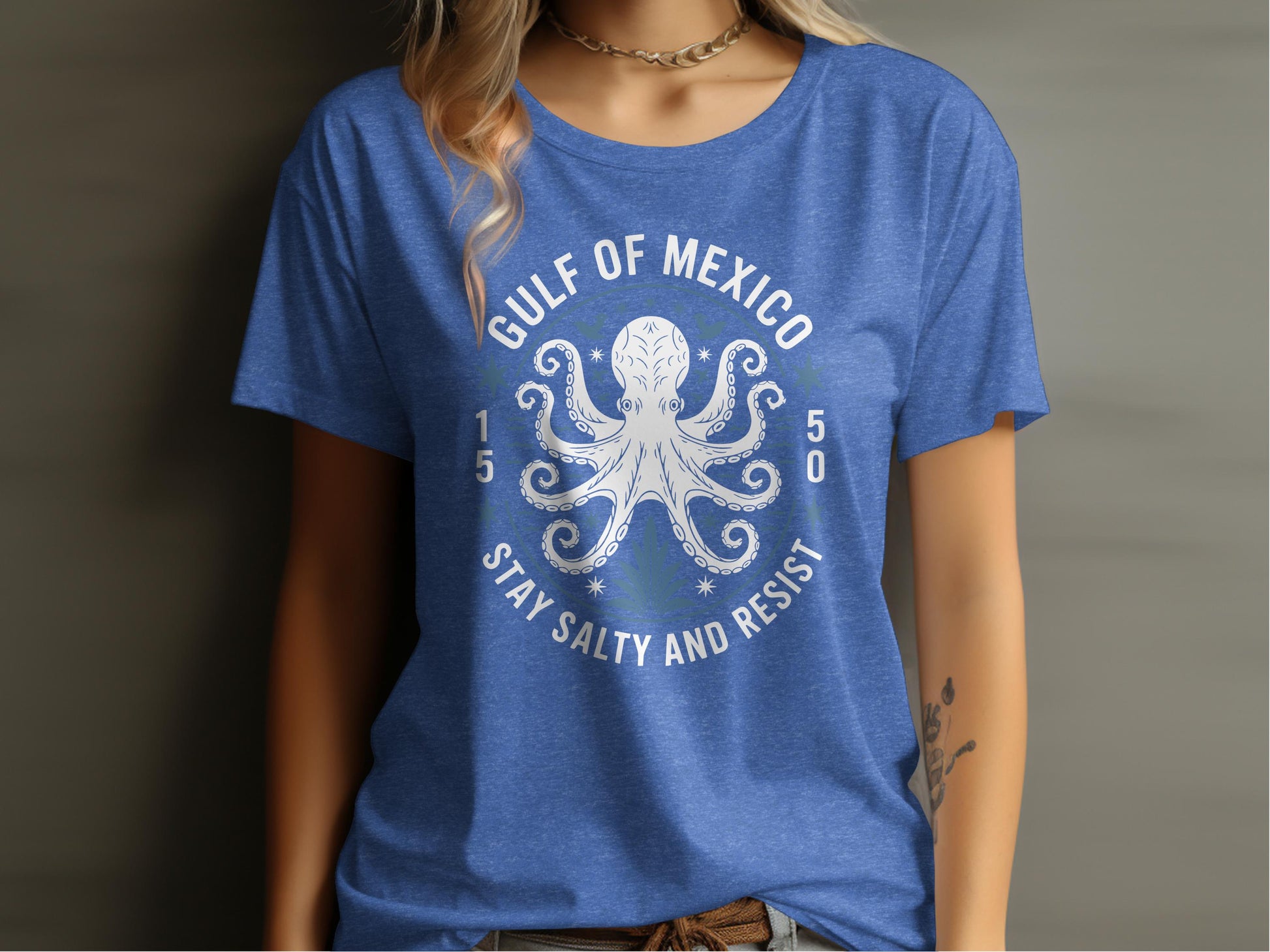 Gulf of Mexico Stay Salty and Resist T-shirt product type