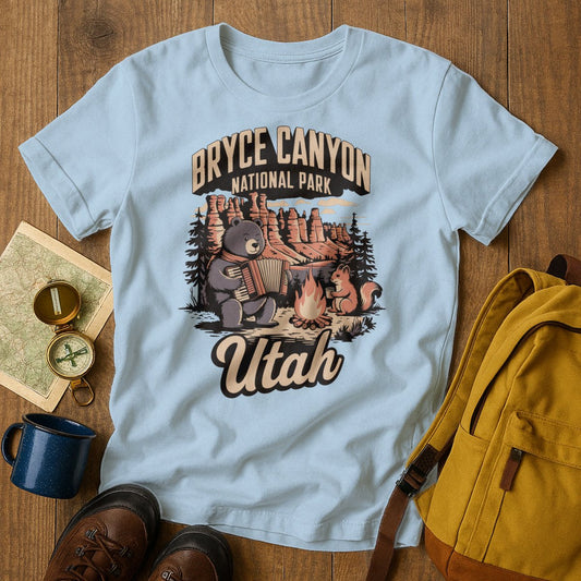 Bryce Canyon National Park Utah graphic t-shirt product type