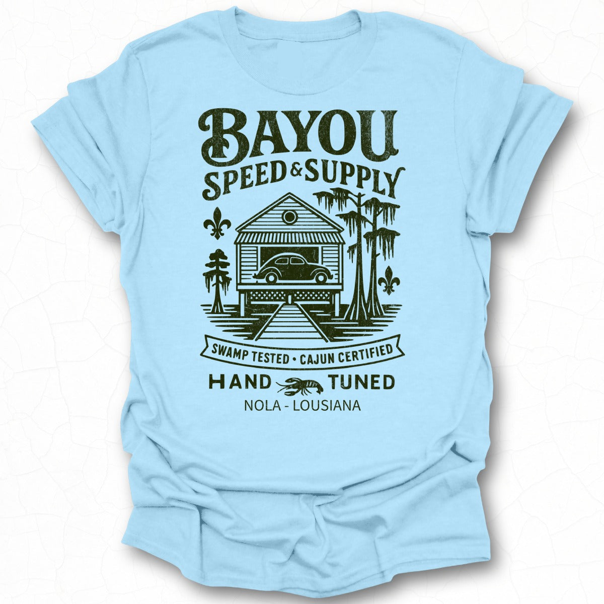 Bayou Speed and Supply Hand Tuned Nola Louisiana Shirt