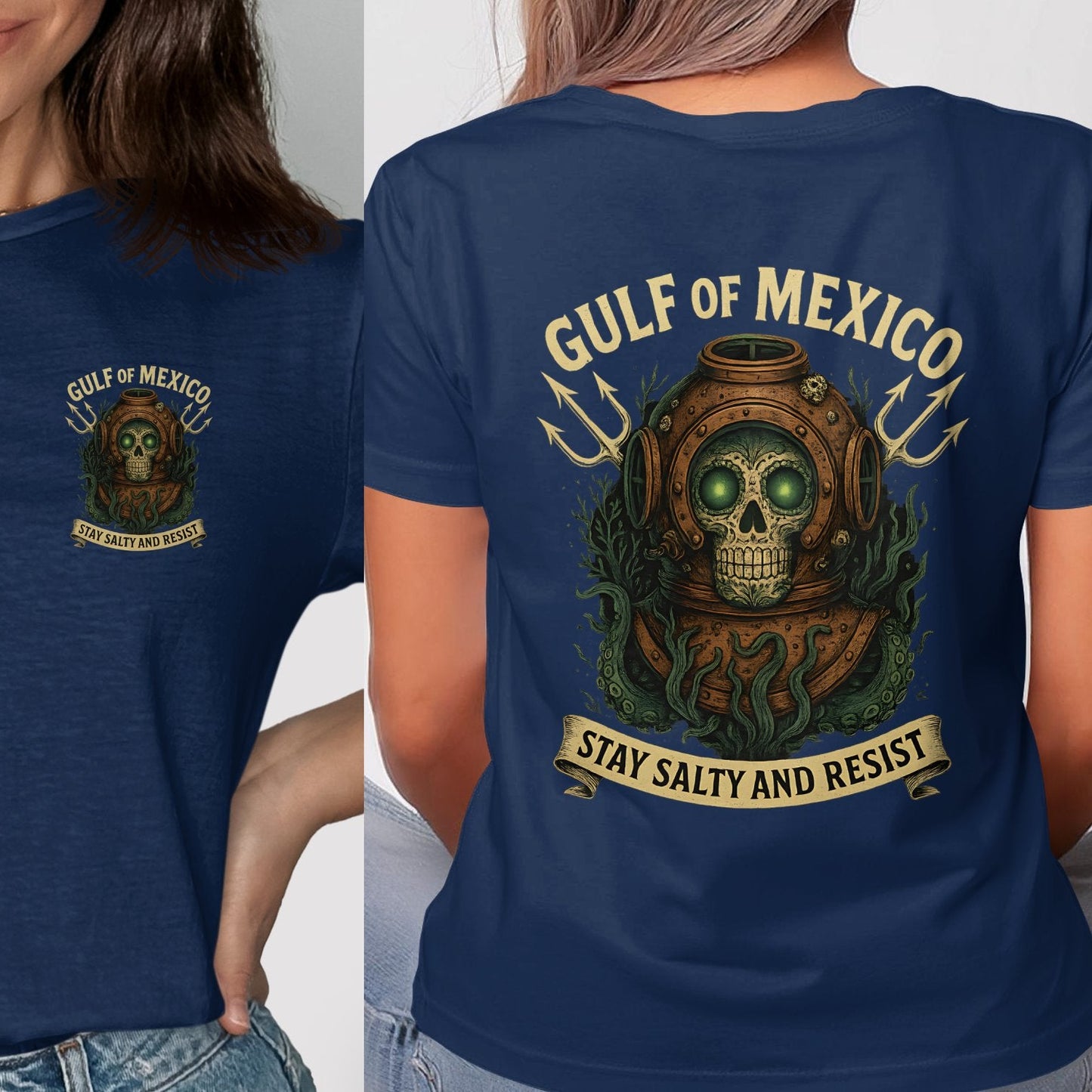 Gulf of Mexico Stay Salty and Resist T-shirt product