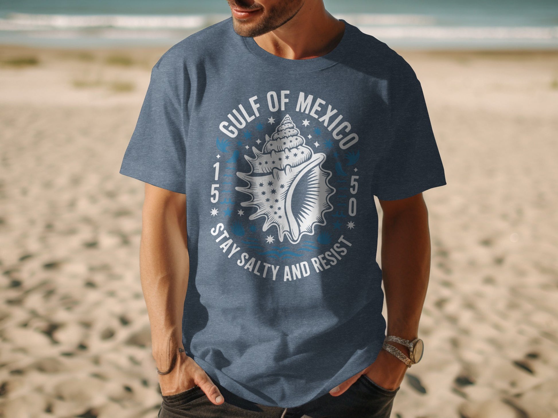 Gulf of Mexico Stay Salty and Resist T-shirt product type