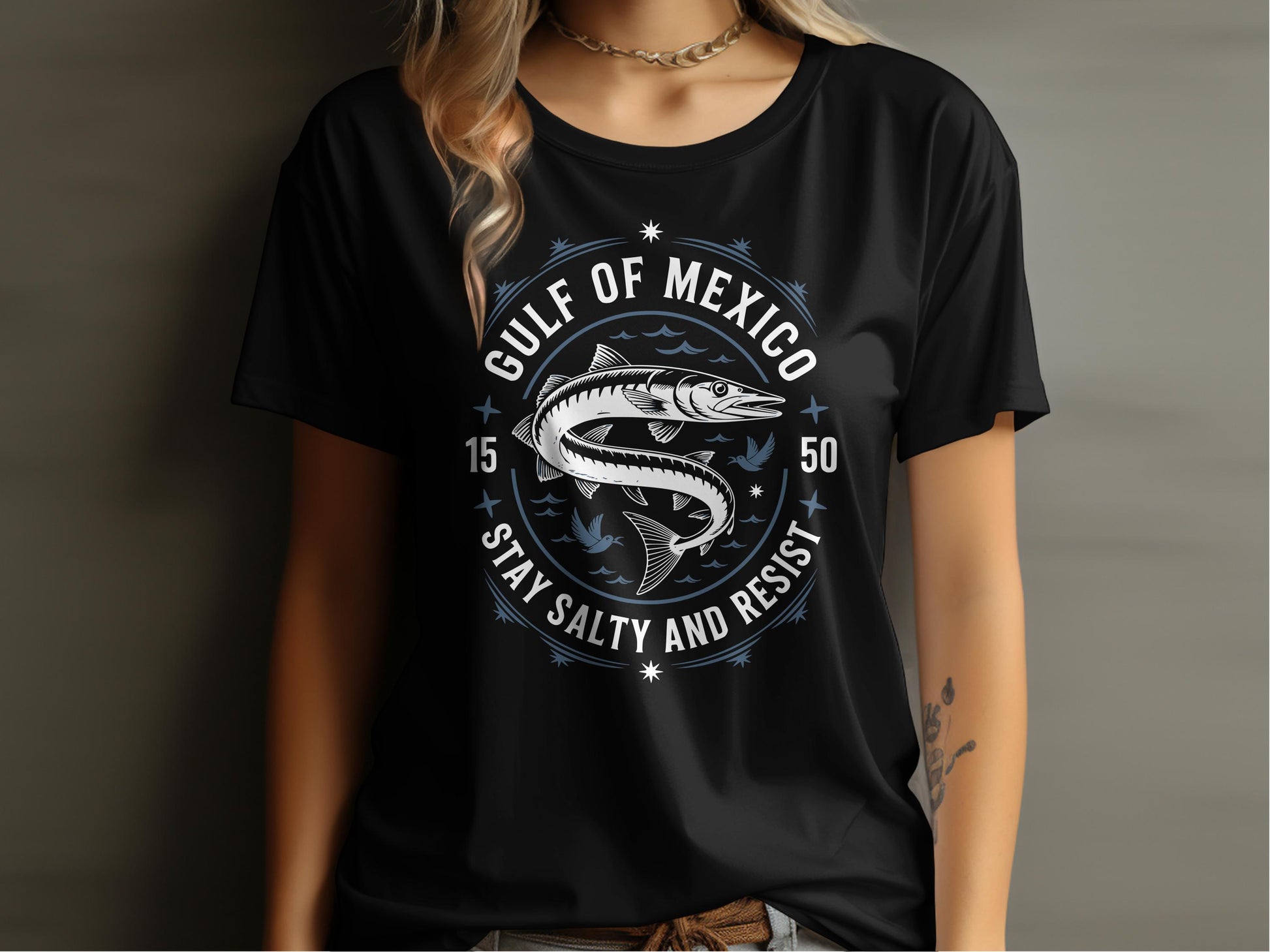 Gulf of Mexico Stay Salty and Resist T-shirt product