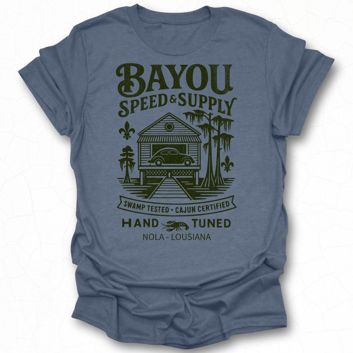 Bayou Speed & Supply Hand Tuned NOLA Louisiana Shirt