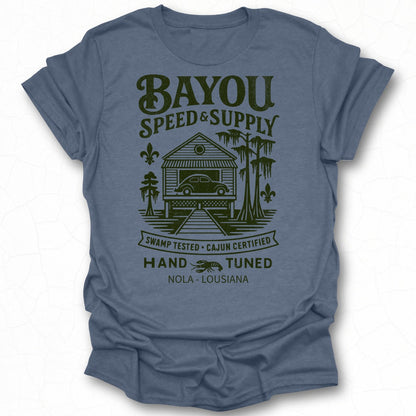 Bayou Speed & Supply Hand Tuned NOLA Louisiana Shirt