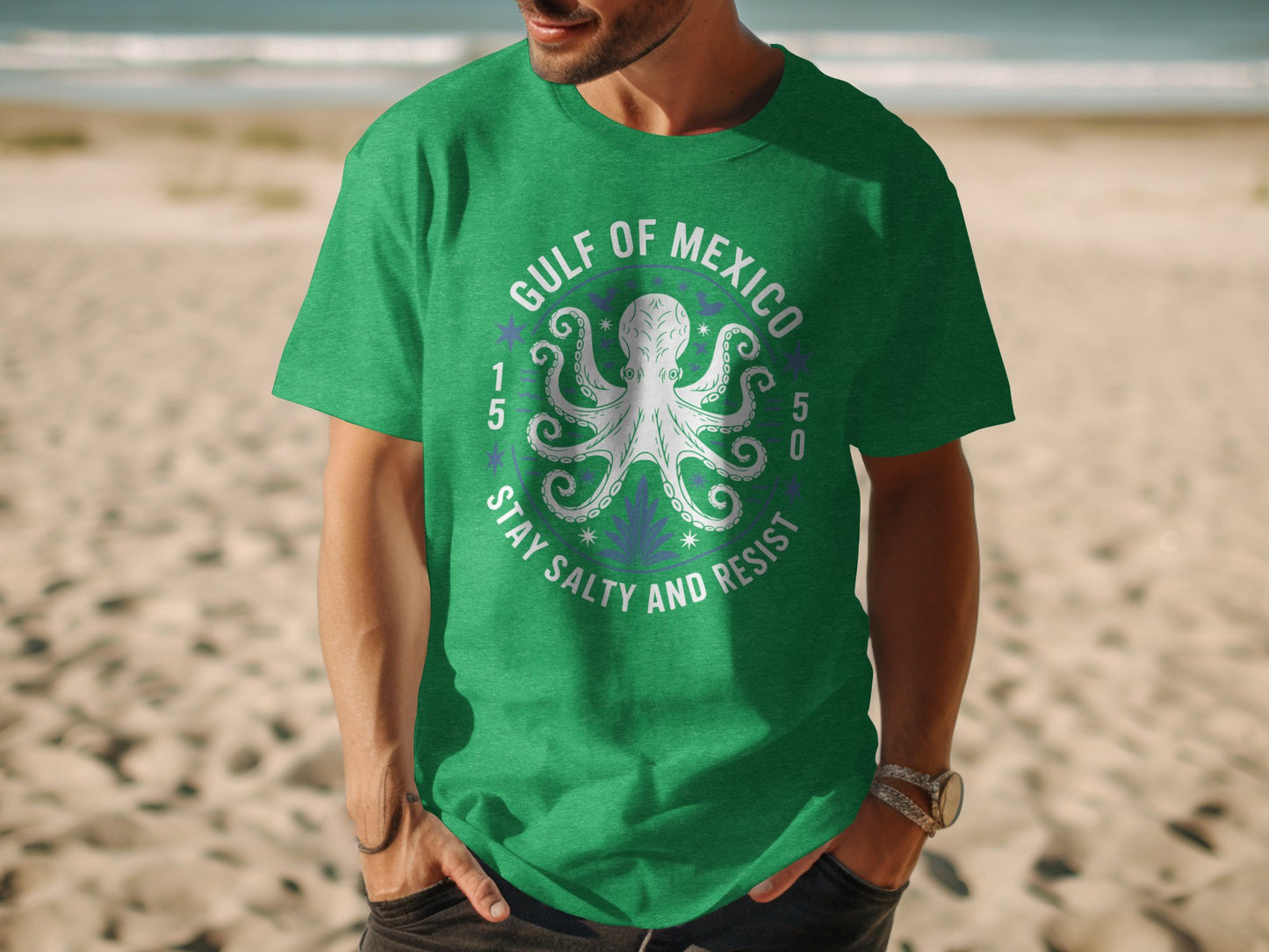 Gulf of Mexico Stay Salty and Resist T-shirt product
