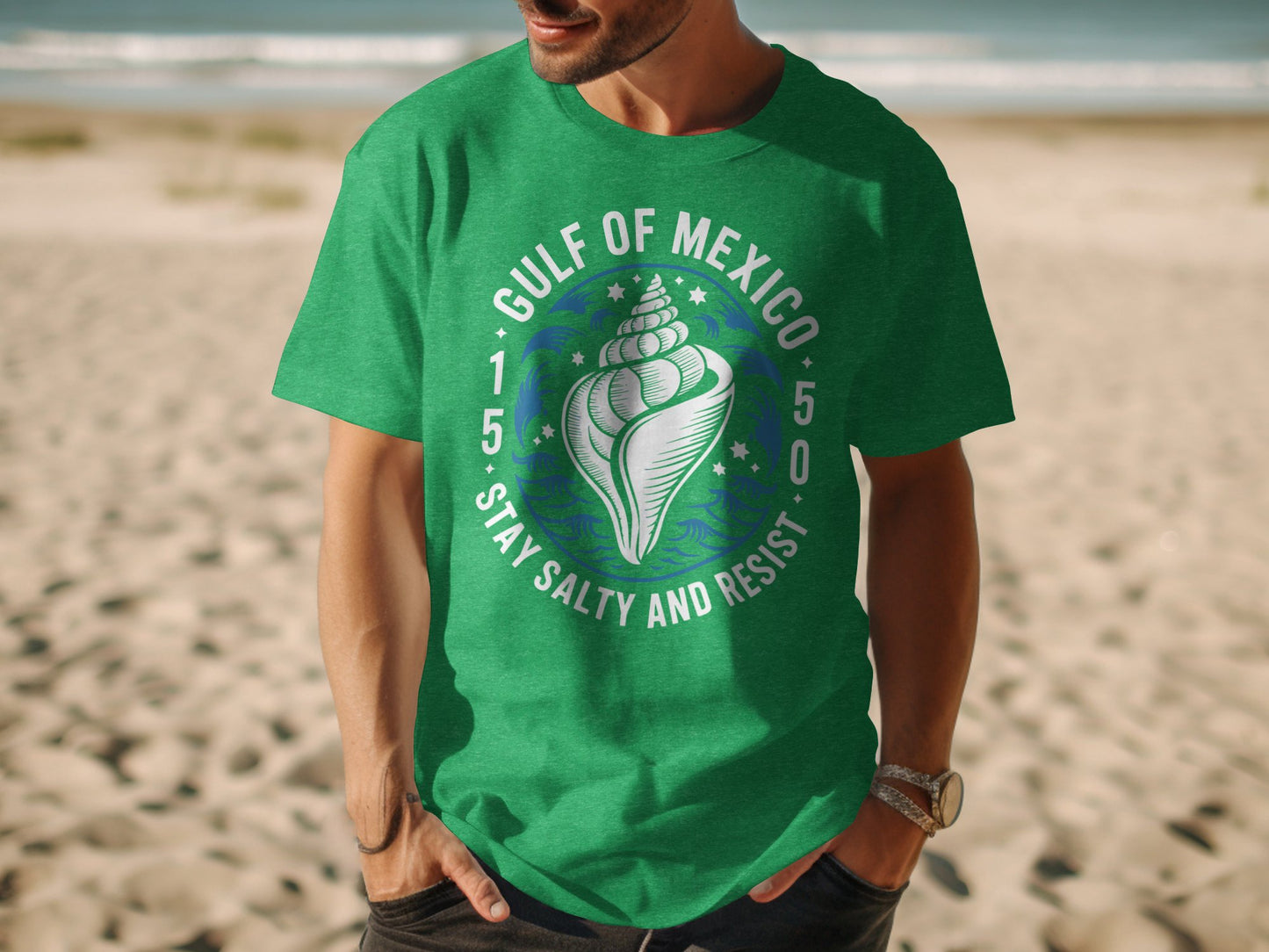 Gulf of Mexico Stay Salty and Resist T-shirt product type