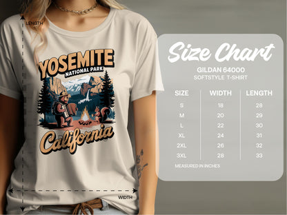 Yosemite National Park California Softstyle T-Shirt product