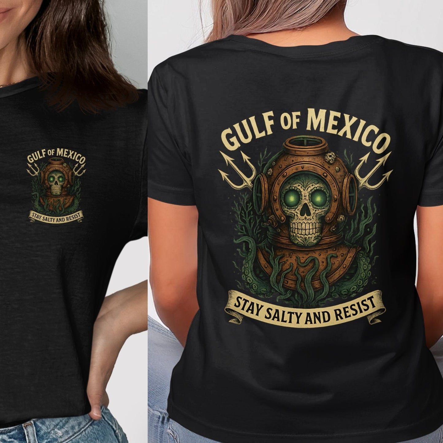 Gulf of Mexico Stay Salty and Resist T-shirt product