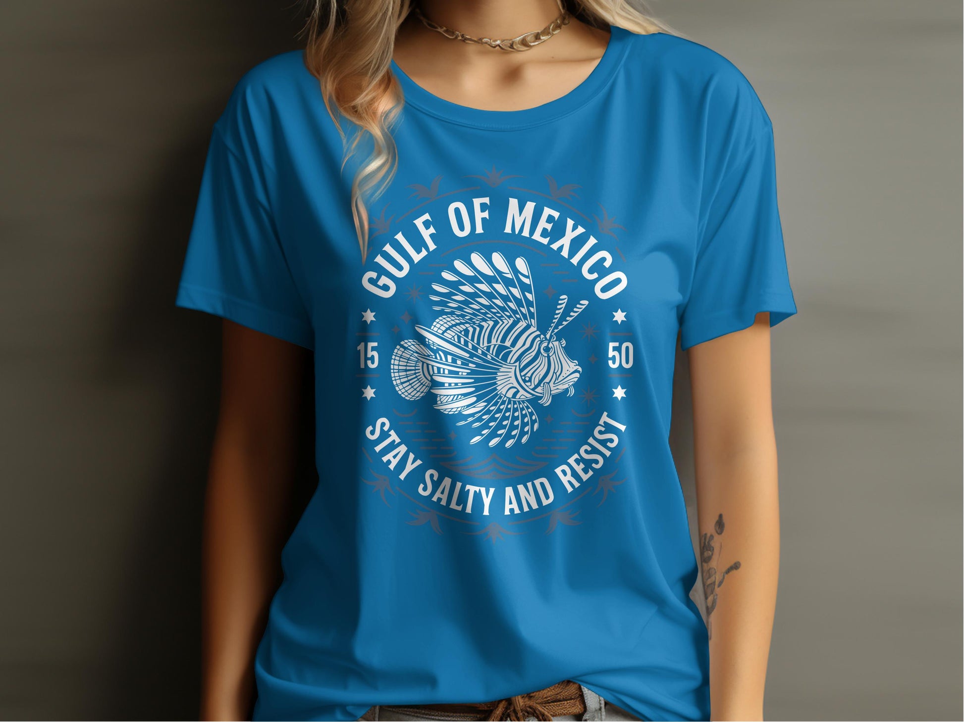 Gulf of Mexico Stay Salty and Resist T-shirt product