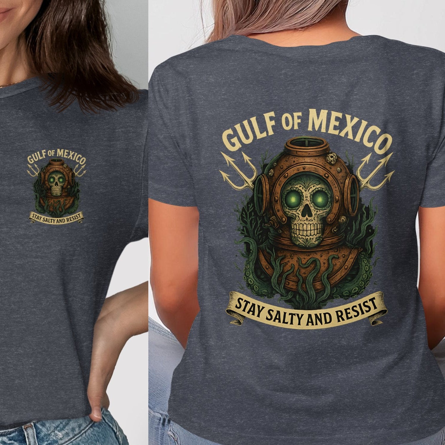 Gulf of Mexico Stay Salty and Resist Shirt product