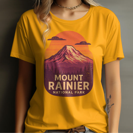 Mount Rainier National Park Graphic T-Shirt product type