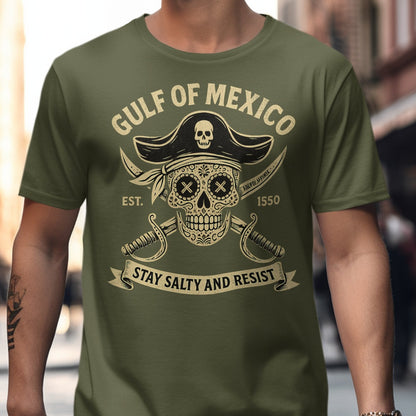 Gulf of Mexico Stay Salty and Resist T-Shirt product type