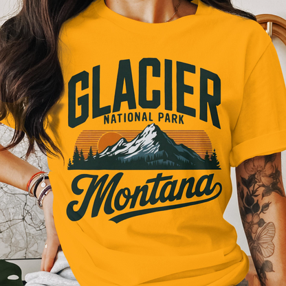 Glacier National Park Montana T-Shirt