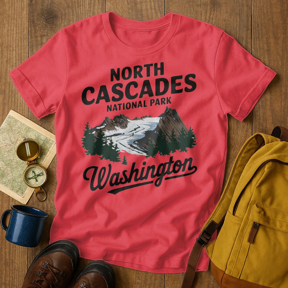 North Cascades National Park Washington T-shirt product
