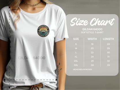 National Park Printed Gildan 64000 Softstyle T-shirt product