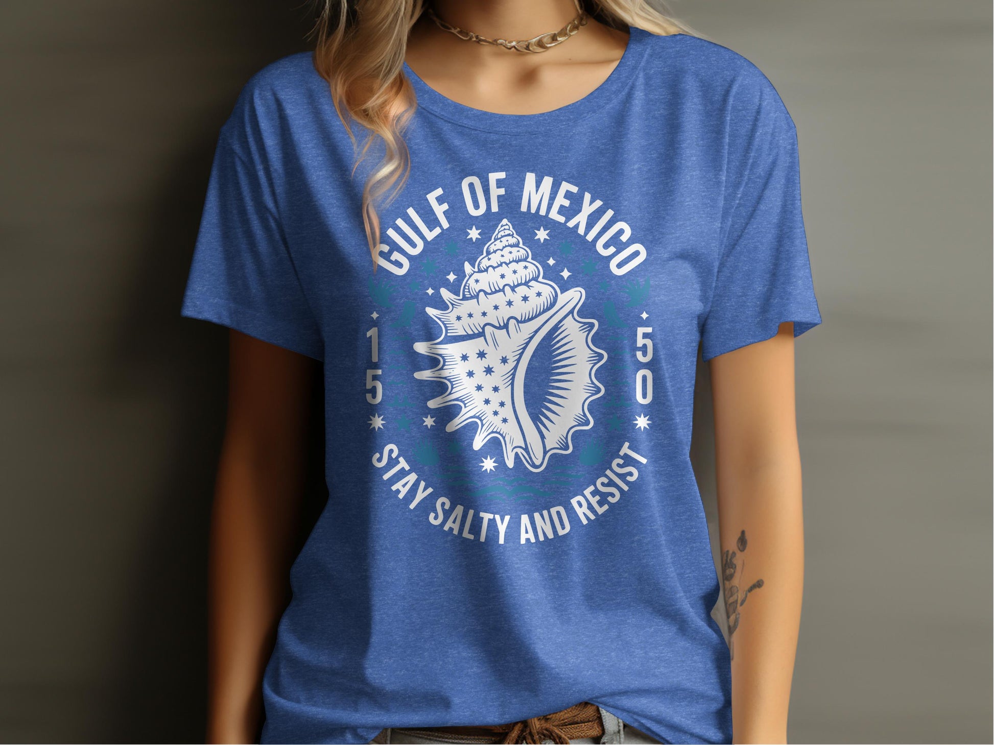 Gulf of Mexico Stay Salty and Resist Graphic Tee product