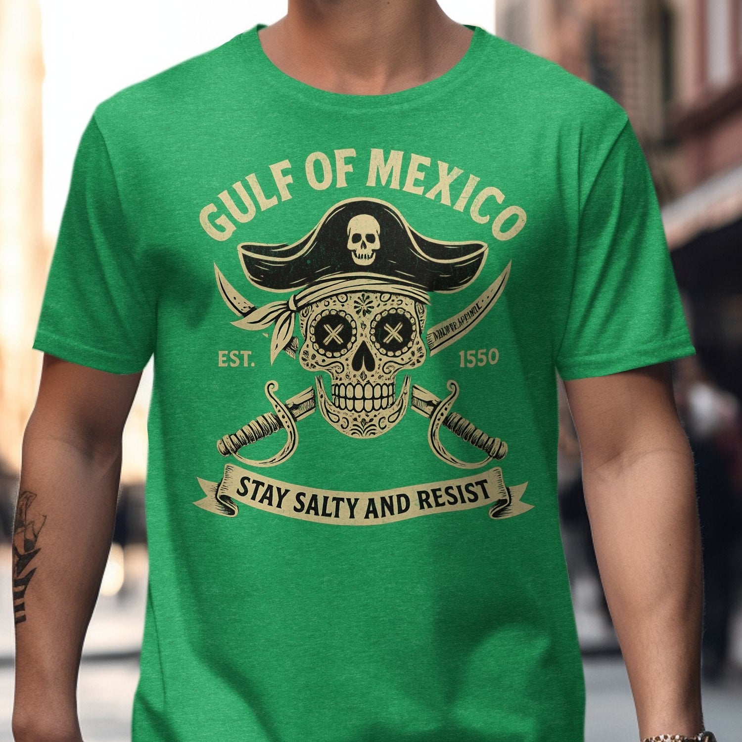 Gulf of Mexico Stay Salty and Resist T-shirt product