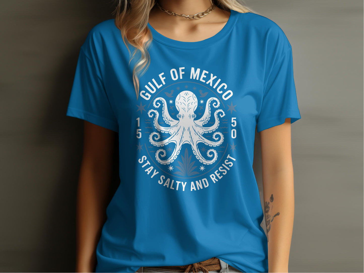 Gulf of Mexico Stay Salty and Resist t-shirt product