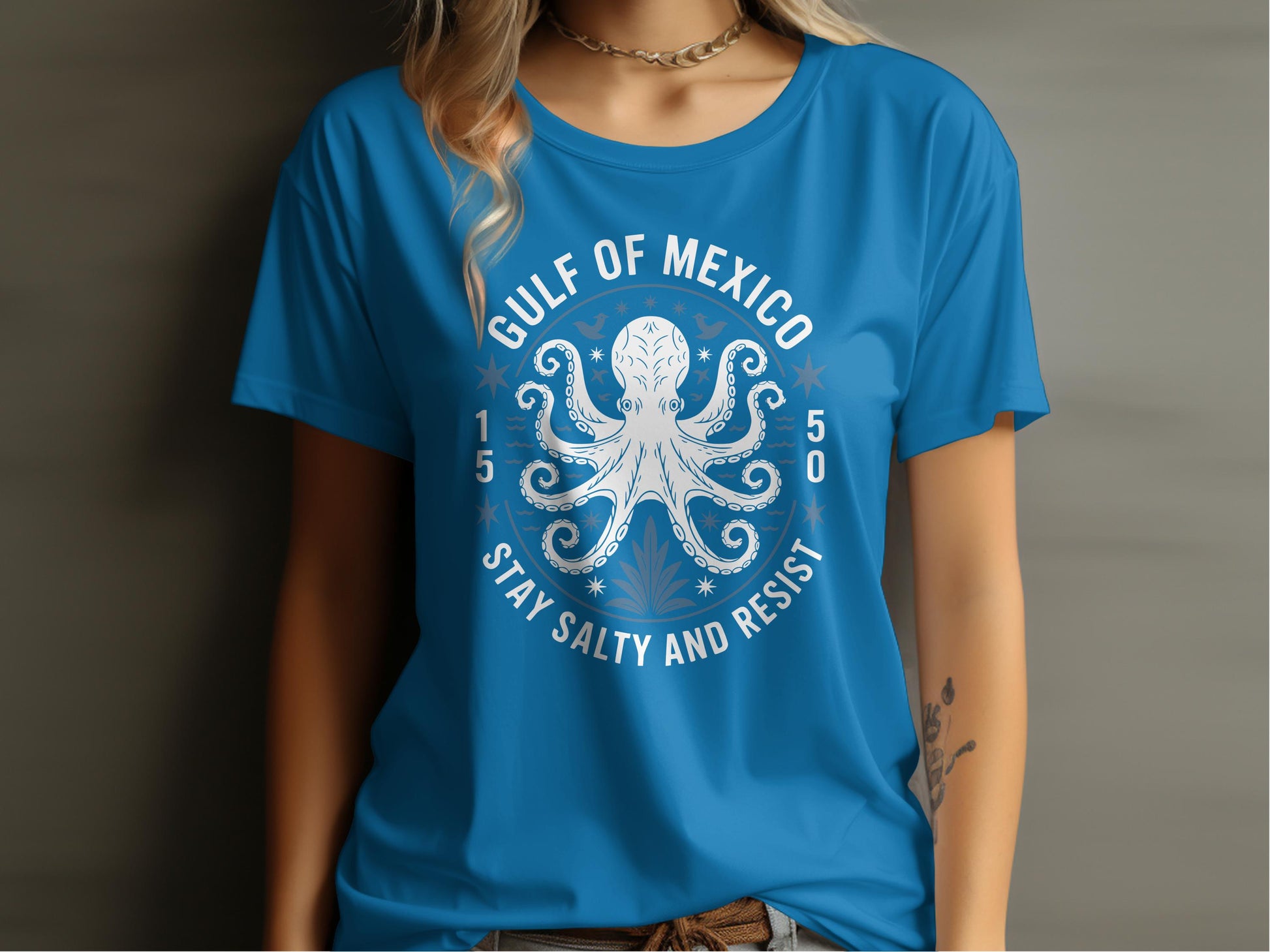 Gulf of Mexico Stay Salty and Resist t-shirt product